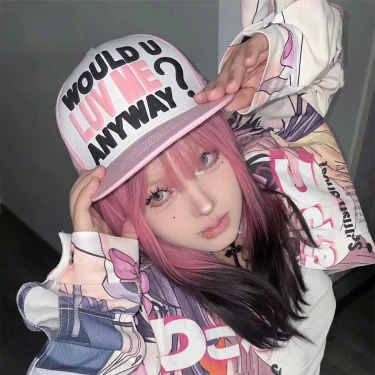 New Unisex Color Block Printed Letter Embroidery Baseball Hats Hip Hop Breathable Mesh Sunshade Street Trucker Caps Versatile 2