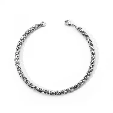 Cuban Chain Bracelets Stainless Steel Bracelet Keel Chain 3/5 Mm Curb for Men Women Free Shipping Factory Offer Punk Jewelry 6