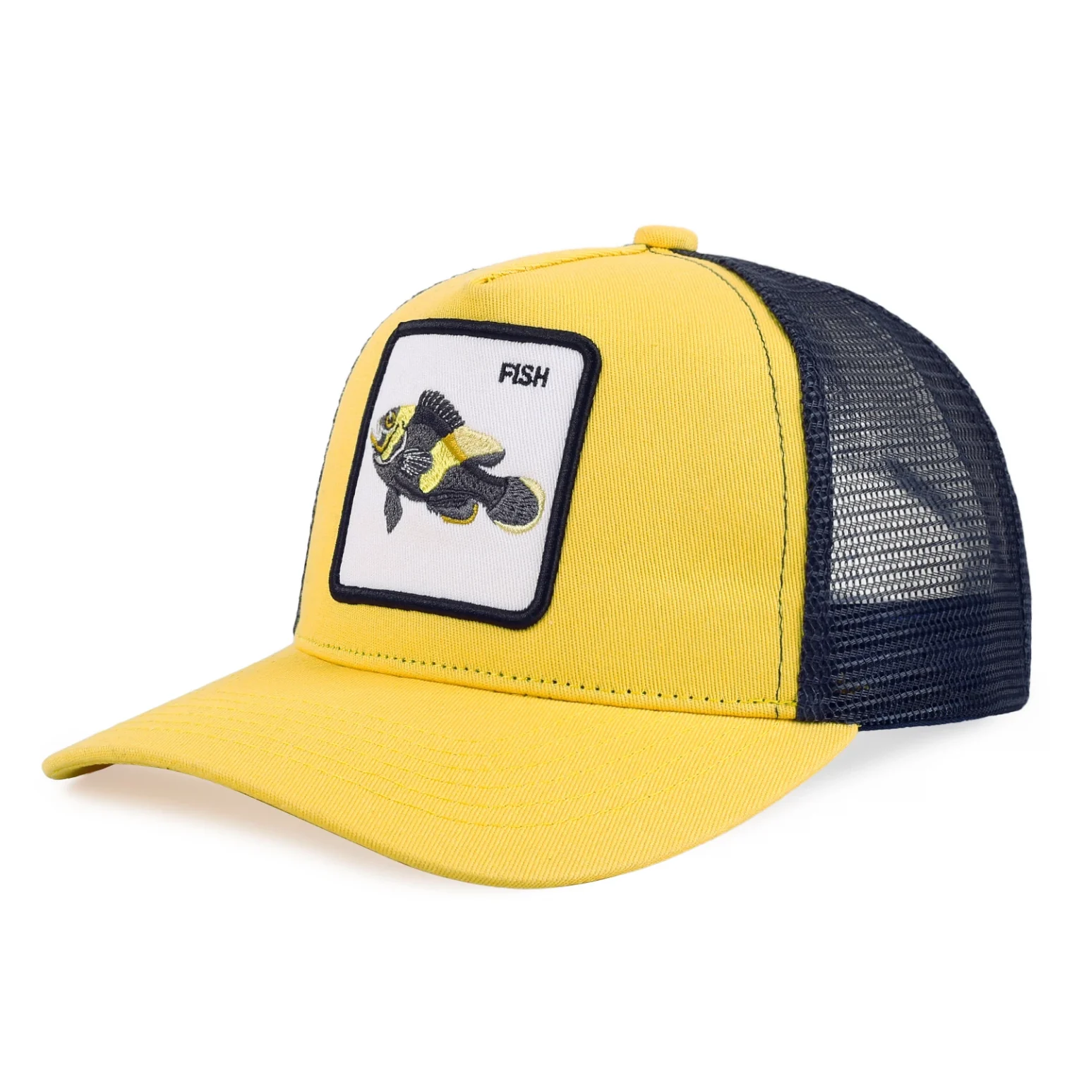 Fashion Animals Cartoon Embroidery Baseball Caps Men Women Snapback Hip Hop Hat Summer Breathable Mesh Outdoor Sun Gorras Hat 6
