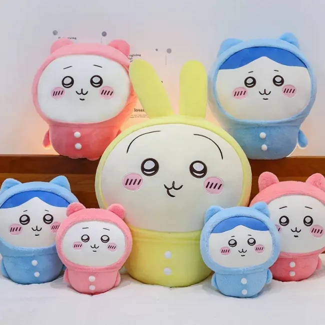 New Usachi Chiikawa Doll Jiikawa Chikawa Nightwear Pajamas Series Cartoon Doll Plush Toy Home Decor Pillow Children's Gift 2