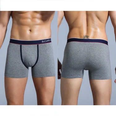 4pcs Boxer Shorts Men's Panties Homme Underpants Boxershorts Underwear for Man Cotton Male Couple Sexy Set Calecon Lot Soft Box 4