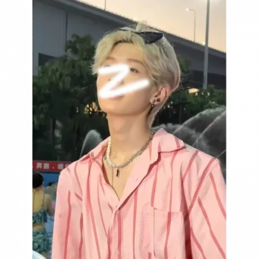 Pink Striped Shirt Short Sleeve Men Summer Thin High-end Shirt Sunny Clean Boys Wear American Jacket Breathable Resort Style 4