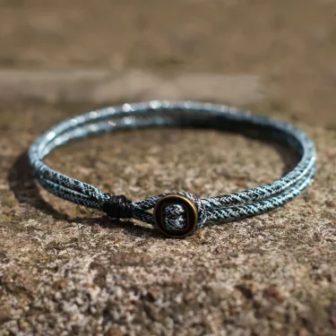 Minimalist Mens String Bracelet Double Layer Easy Hook Viking Braslet 2mm Paracord Braclet Leisure Pulseira Nautical Wrap Joias 6