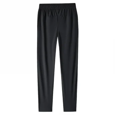 Men's cool quick drying breathable waist drawstring jogging pants, fashionable high elasticity sports pants suitable for fitness 6