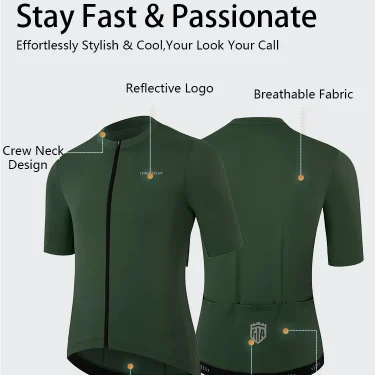 GIEADUN Men Cycling Jersey Short Sleeve Cyclist Clothes MTB Road Bicycle Shirt Summer Bicycle Bike Wear High Quality 6