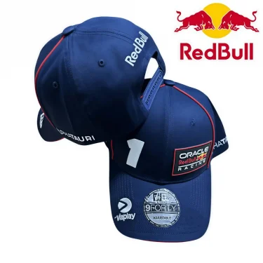 2025 New Red Bull Sports Hat Red Bull Racing Max Verstappen Same Style Baseball Hat Men's and Women's Summer Sunshade Hat 1