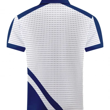 2025 summer POLO shirt button-up color lapel short sleeve men's comfortable fashion fitness sports breathable polo shirt 5