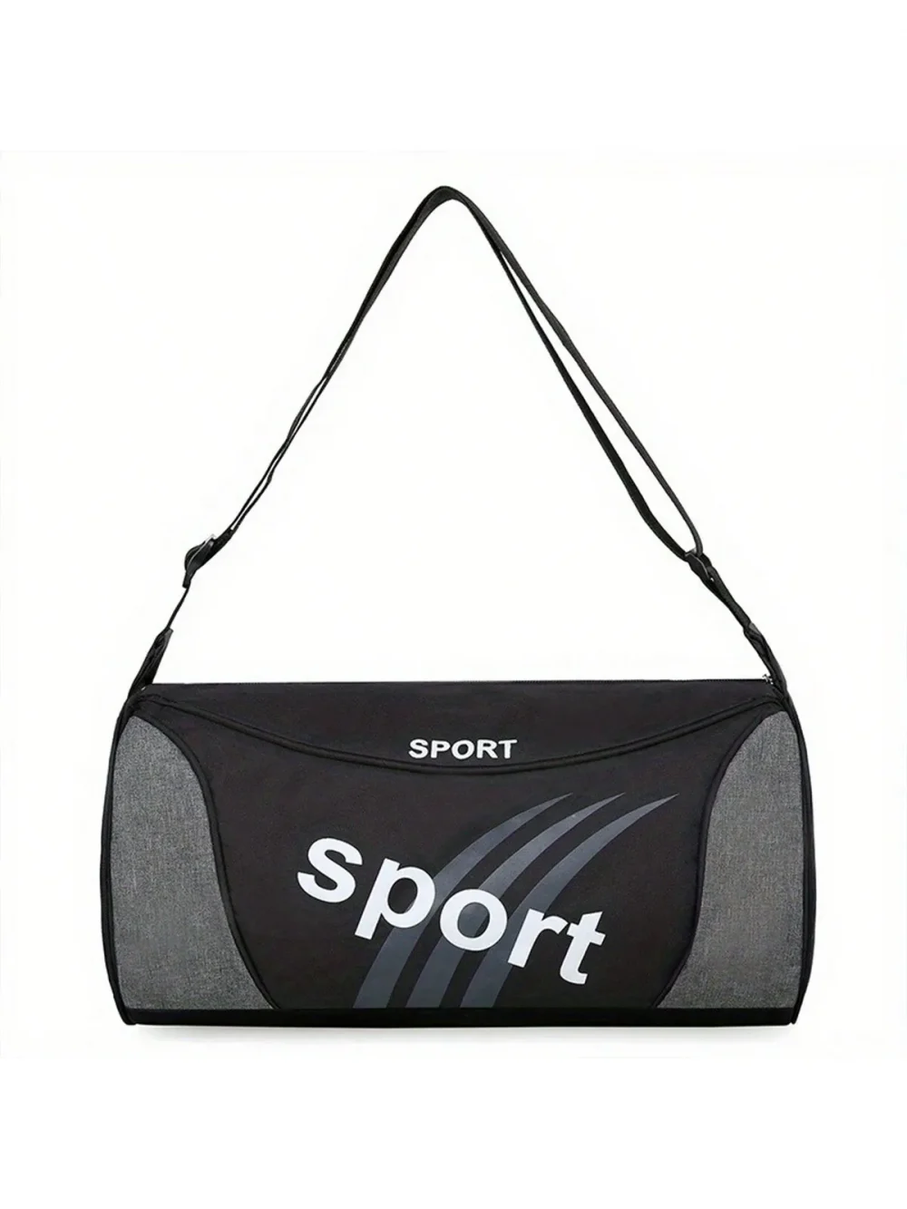 Large Capacity Colorblock Sports Duffle Bag - Spacious Interior, Durable Zipper, Ultra-Lightweight Design 5