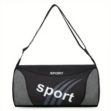 Large Capacity Colorblock Sports Duffle Bag - Spacious Interior, Durable Zipper, Ultra-Lightweight Design 5