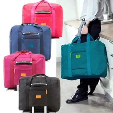 Portable Multi-function Bag Folding Travel Bags Nylon Waterproof Bag Large Capacity Hand Luggage Business Trip Traveling Bags 1