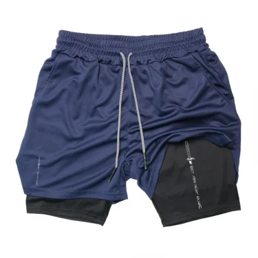 Graphic 2 in 1 Workout Running Shorts for Men Sporty Quick Dry Shorts with Phone Pocket Towel Loop Summer Gym Shorts Activewear 5