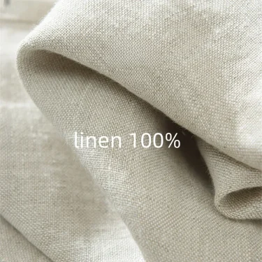 Summer men's linen pants loose straight pants Spring solid Trousers male breathable beach mens Casual pants 5