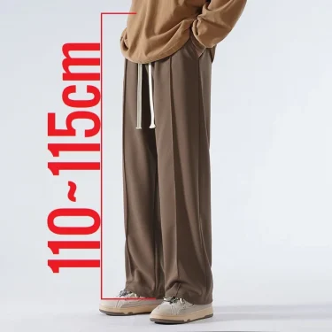 190 Cm Tall Men's Pants Straight Summer Trouser Male Extra Long Leg Length 115 110cm Lengthed Casual Fashion 200cm Thin Teenager 1