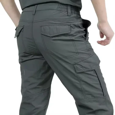Military Tactical Pants Cargo Men Waterproof Trousers Casual Pants Wear-resistant Multi-pocket Outdoor Hiking Work Trousers Male 1