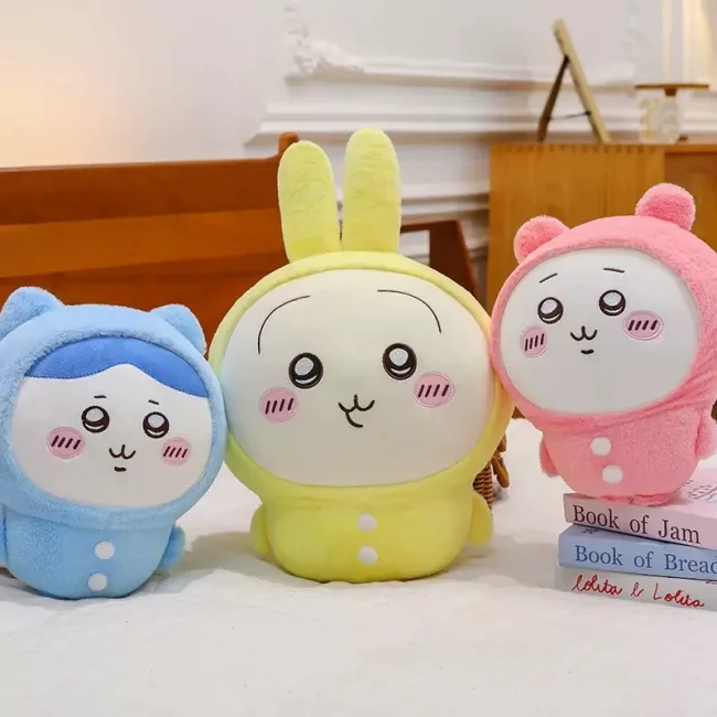 New Usachi Chiikawa Doll Jiikawa Chikawa Nightwear Pajamas Series Cartoon Doll Plush Toy Home Decor Pillow Children's Gift 3