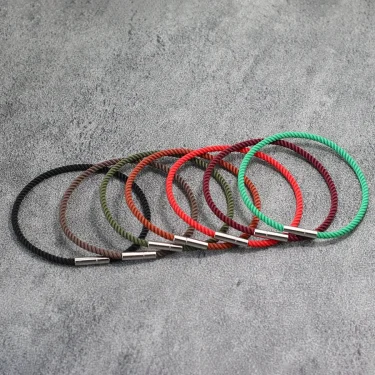 7 Styles Luck Red Thread Bracelet Men Women Grade A Fabric 3mm Thin String Braclet Wedding Gift Friendship Braslet Pulsera Roja 2