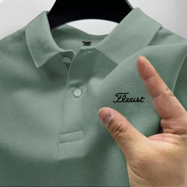 2025 New High Quality Polo Shirt Business Casual Comfortable Men's Golf Short Sleeve Polo Shirt Summer Letter Printed Top S-4XL 4