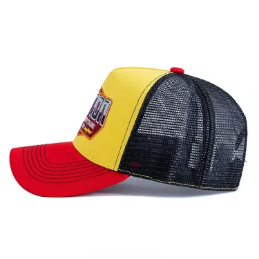 New Style Rich Color Baseball Cap Classic STATION Letter Pattern Mesh Cap Men And Women Breathable Summer Trucker Hat 5