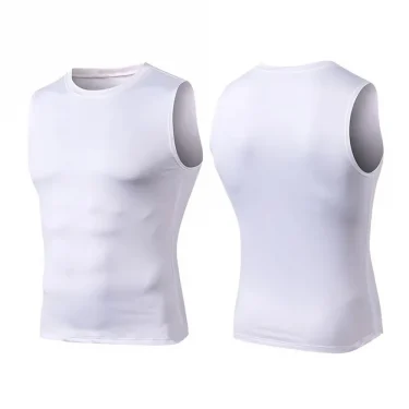 Mans Compression Tank Top Men Gym Shirt Sleeveless Quick Dry Sportswear Male Fitness Bodybuilding Vest Workout Muscle Top 3