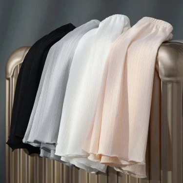Summer Shorts Baggy Woman Shorts Ice Silk Thin Safety Pants Can Be Worn Outside The Bare Basic Leggings Home Fit Inside Kawaii 4
