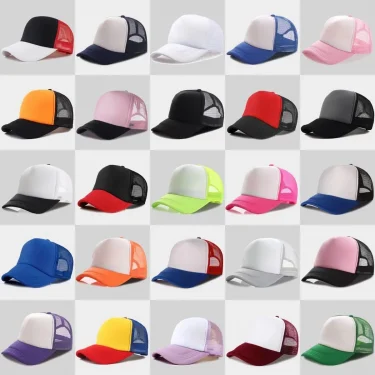 Unisex Cheaper 5 Panel Trucker Hat For Adult Summer Net Baseball Cap Men Women Blank Mesh tentacle Sun Hat Visor 1