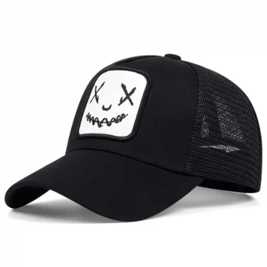 Unisex Personality Embroidery Baseball Net Caps Spring and Summer Outdoor Adjustable Casual Hats Sunscreen Hat Sports Golf Cap 5