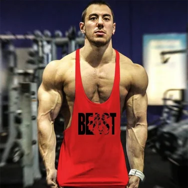 Sleeveless Sweatshirt Men's Singlets Gym T-shirts Suspenders Man Top for Fitness Vests Bodybuilding Shirt Stringer Clothing Vest 2