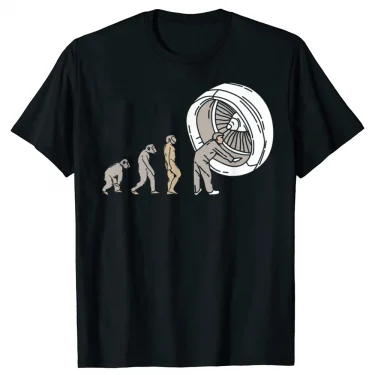 Birthday Gifts Airplane Mechanic Aircraft Maintenance Technician T Shirts Funny Graphic Streetwear T-shirt Men Clothing 1