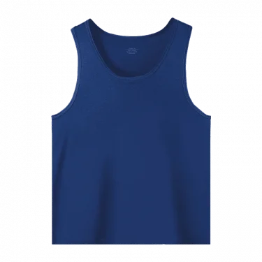 Men's pure cotton vest breathable slim youth sports foundation hurdle I loose summer thin halter undershirt 1