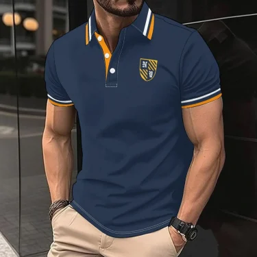 2025 Men's New Casual Polo Shirt 1