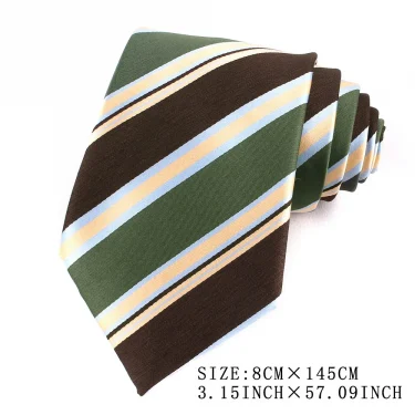 New Wedding Ties For Men Women Business Woven Floral Striped Neck Tie For Party Adult Suit Neckties For Groomsmen Gifts 3