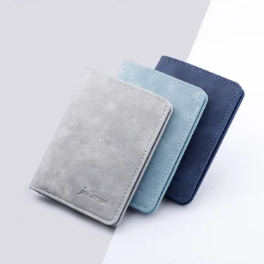 Men/Women Fashion Wallet ID/credit Card Holder Wallet for Men Multi-Card BagHolder Two Fold Small Wallet Black/gray Coin Purse 2