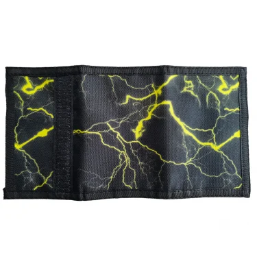 1pc Simple lightning Tri-Fold Wallet, Suitable For Kids & Teenagers Daily Use, Birthday Gift 3