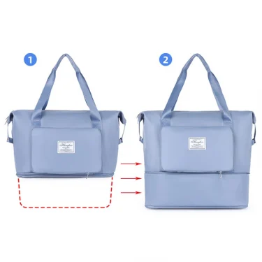 Large Capacity Expanding Travel Bags Luggage Organizer Bag Handbag Waterproof Portable Foldable Travel Clothes Storage Bag New 5