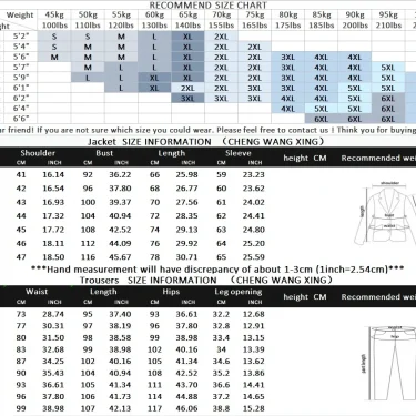 hemp Suit (Blazer+ Pants) Men's Boutique Fashion, Business Gentleman, Slim Fit, Outdoor Wedding, Handsome Trend, Banquet Suit 6