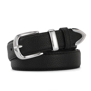 New Women Leather Belts High Quality Fashion Best Matching Dress Jeans Belts for Lady Women's Dress Luxury Designer Brand LB2146 5