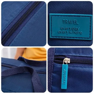 Fashion Travel Duffel Bag Lightweight Foldable for Women and Men Tote Carry On Luggage Weekender Overnight 5