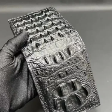 New Mens Crocodile Skin Genuine Leather Wallet Handmade Clutch Handbag Designer Casual Short Purse Card Holder Fashion Wallets 2