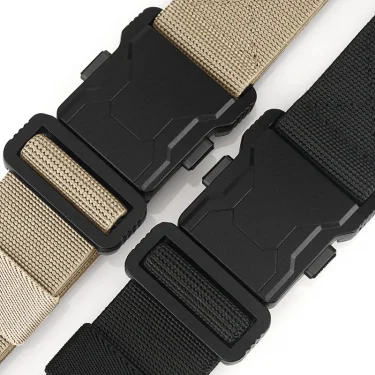 Authentic Quick-Release Tactical Belt - Military Plastic Buckle Navy Army Outdoor Training Breathable High Quality Belt 4