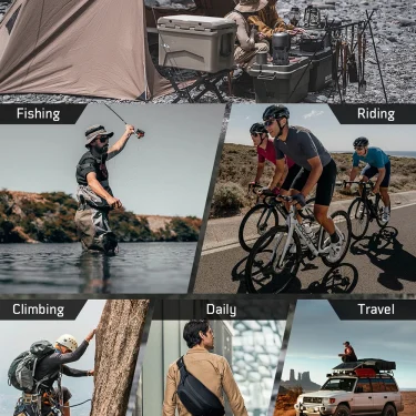 1TG Tactical Sling Bag for Men, Fanny Pack Waist Bag for Men Women Crossbody Bag Waist Pack Tactical Fanny Pack for Hiking Yoga 6