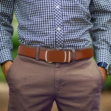 125cm Men Belts Leather Waist Strap Male Automatic Buckle Waistband Mens High Quality Girdle Belts for Women Men Gifts 5