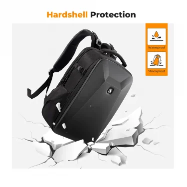 K&F Concept 22L Camera Bag Large Capacity Travel Photography Backpack Waterproof Men's backpack Bag DSLR/SLR Camera Rain Cover 5