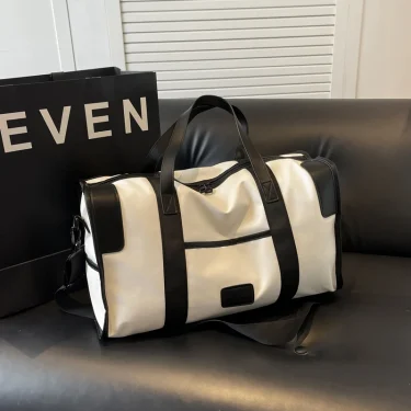 Large-Capacity Travel Bag for Short-Distance Business Trips, Lightweight Storage Bag, Luggage Bag, Fitness Bag, Single Shoulder 1