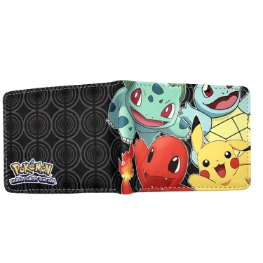 MINISO Cartoon Wallet Pikachu PU Fashion Short Purse 4