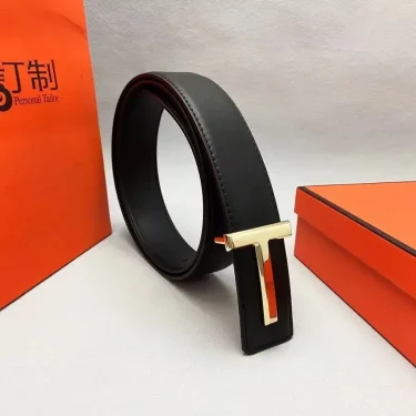 High Quality 3.8cm Leather Business Men Belt Luxury Brand Designer famous Belts for men Jeans Strap Male Metal Buckle belt 1