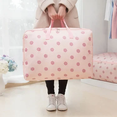 Folding Waterproof Tote Large Capacity Duffle Bag Travel Essentials Organizer Storage Zipper Bags Packing Cubes For Travel Pouch 3