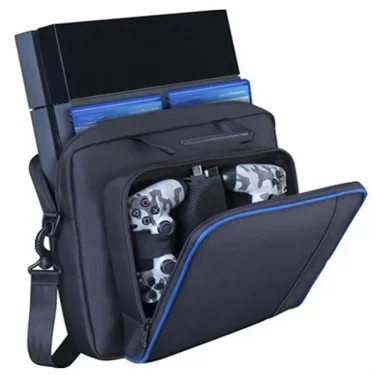 Suitable for Sony PS4 console storage bag, PS4 shoulder tote bag, PlayStation game console accessory bag 5
