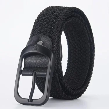 2023 men and women fashion nylon belt alloy casual belt women wild stretch jeans belt decoration ins wind Luxury brand design 2