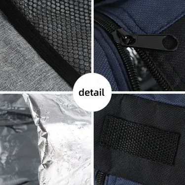 Water Bottle Cooler Bag Universal Water Bottle Pouch High Capacity Insulated Cooler Bag Outdoor Traveling Camping Hiking 5