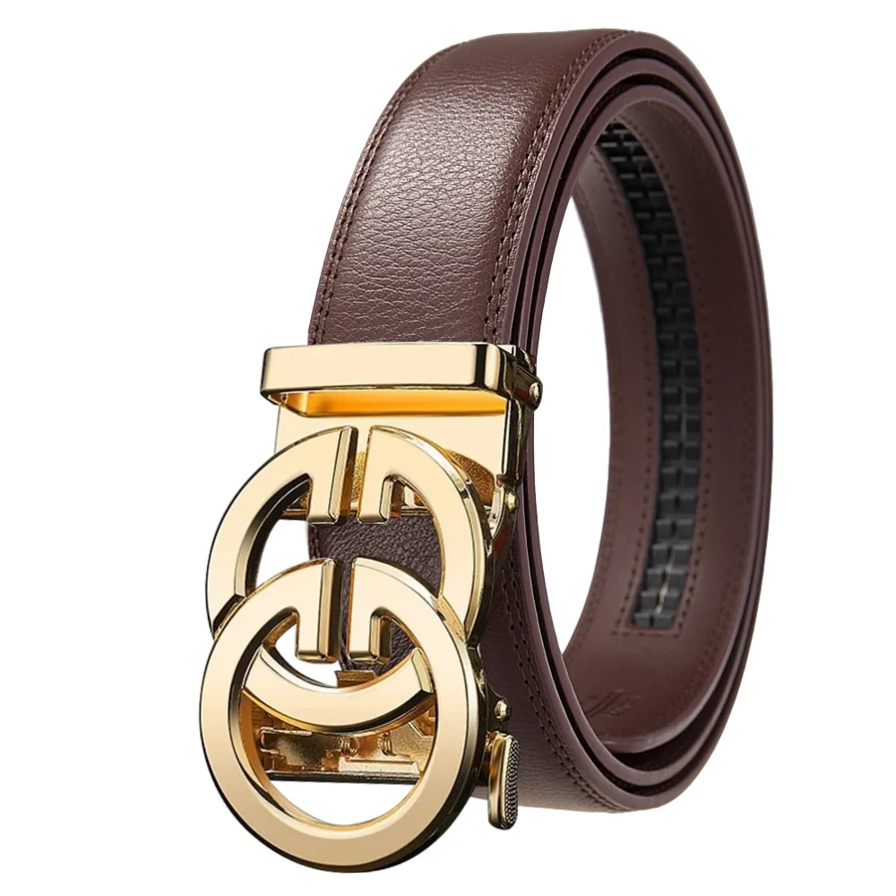 Luxury Brand Men's Belt High Quality Genuine Leather Belt Men Automatic Belt Business Casual Belt for Men 3